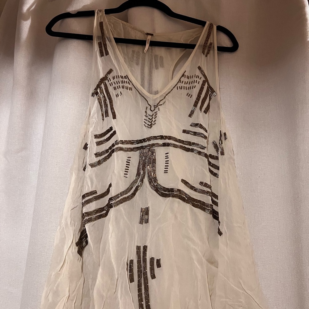 Free People Beaded Tunic